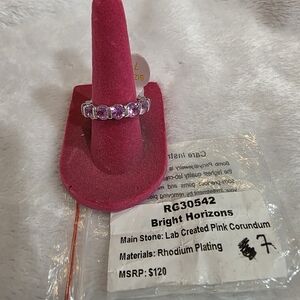 Bright Horizons Pink Gemstone Ring